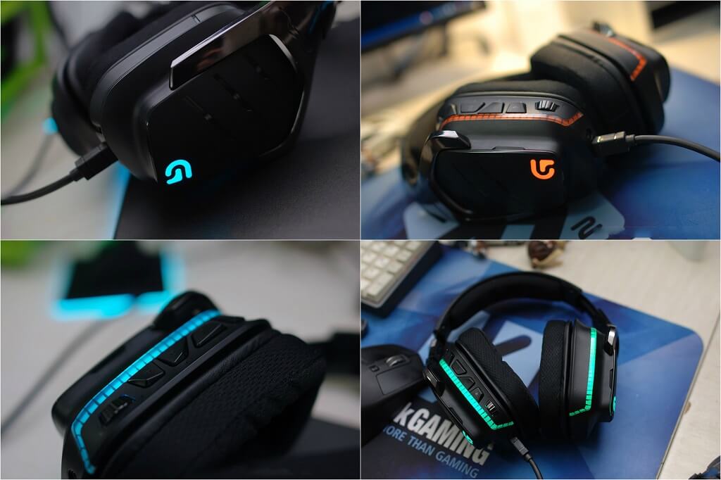 Logitech G633 Headset RGB Lighting