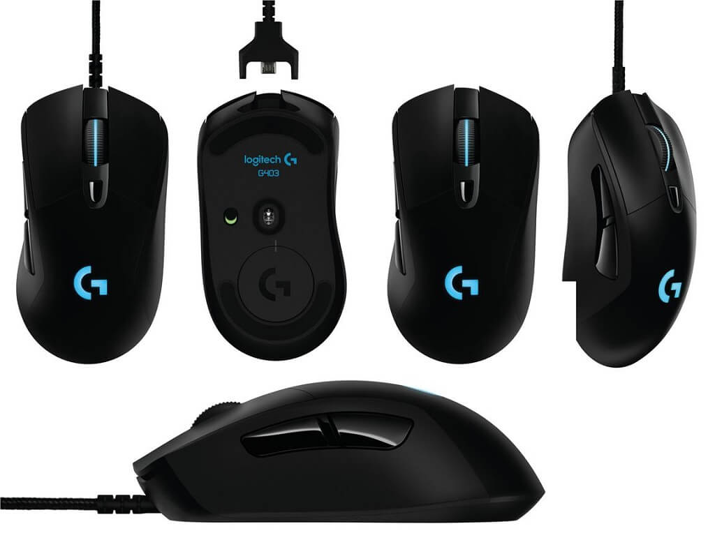 Logitech G403 Prodigy Appearance