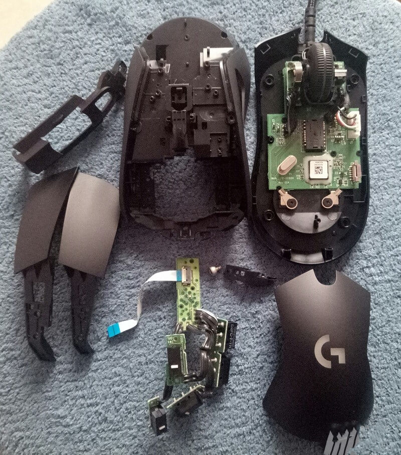 Logitech G403 Prodigy Disassembling