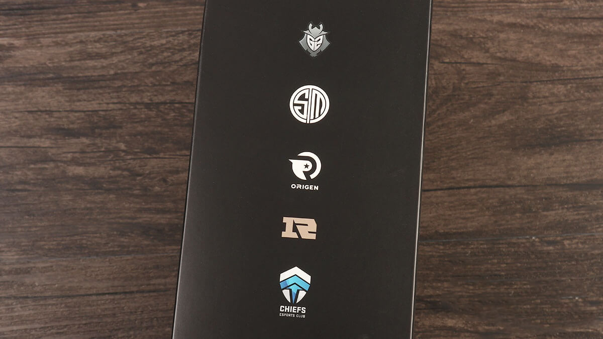 Side of Logitech G Pro X Packaging