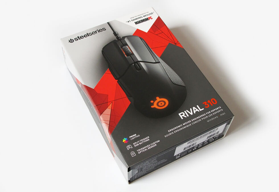 Steelseries Rival 310 Packaging