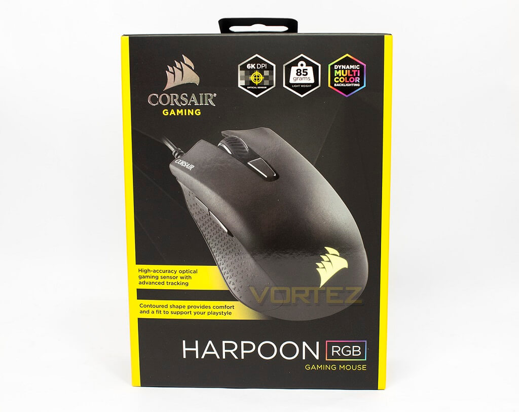 CORSAIR Harpoon RGB Packaging