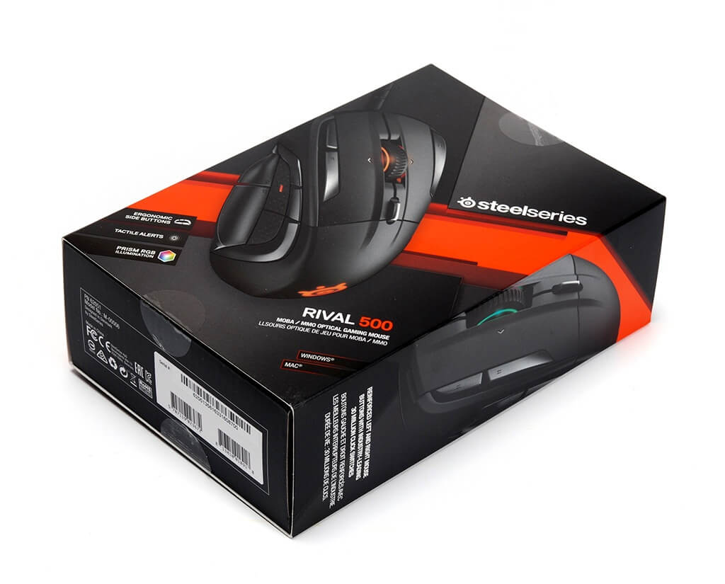 SteelSeries Rival 500 Packaging