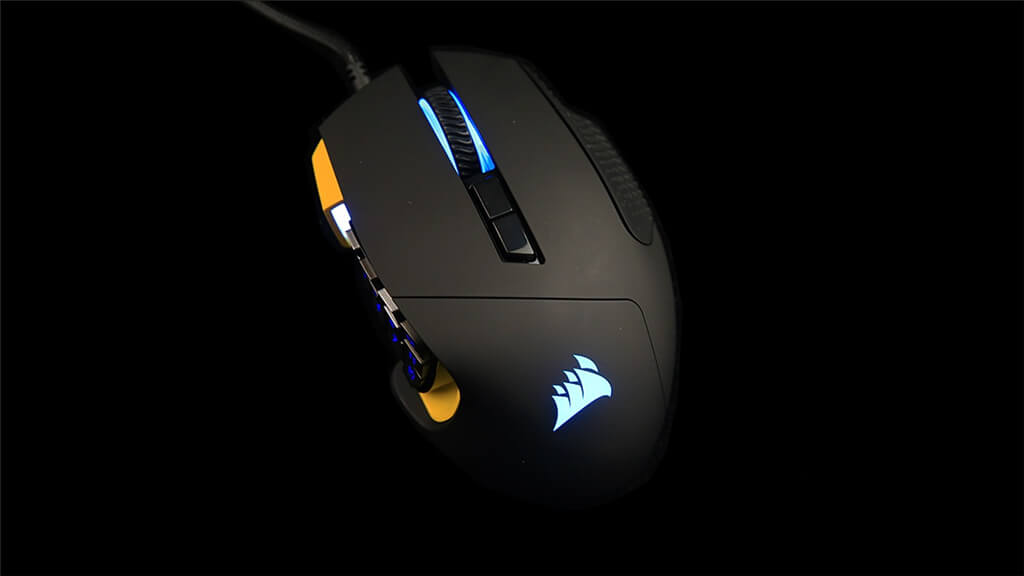 Corsair Scimitar Pro RGB Lighting Effect