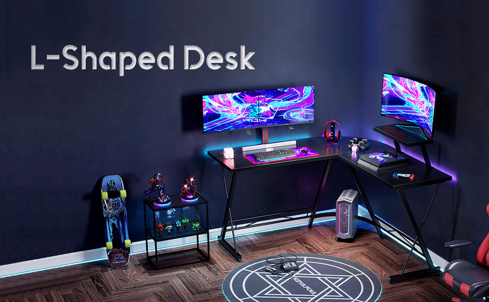 L Shaped Gaming Desk