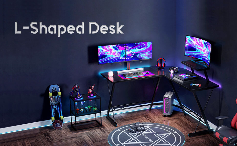 L Shaped Gaming Desk