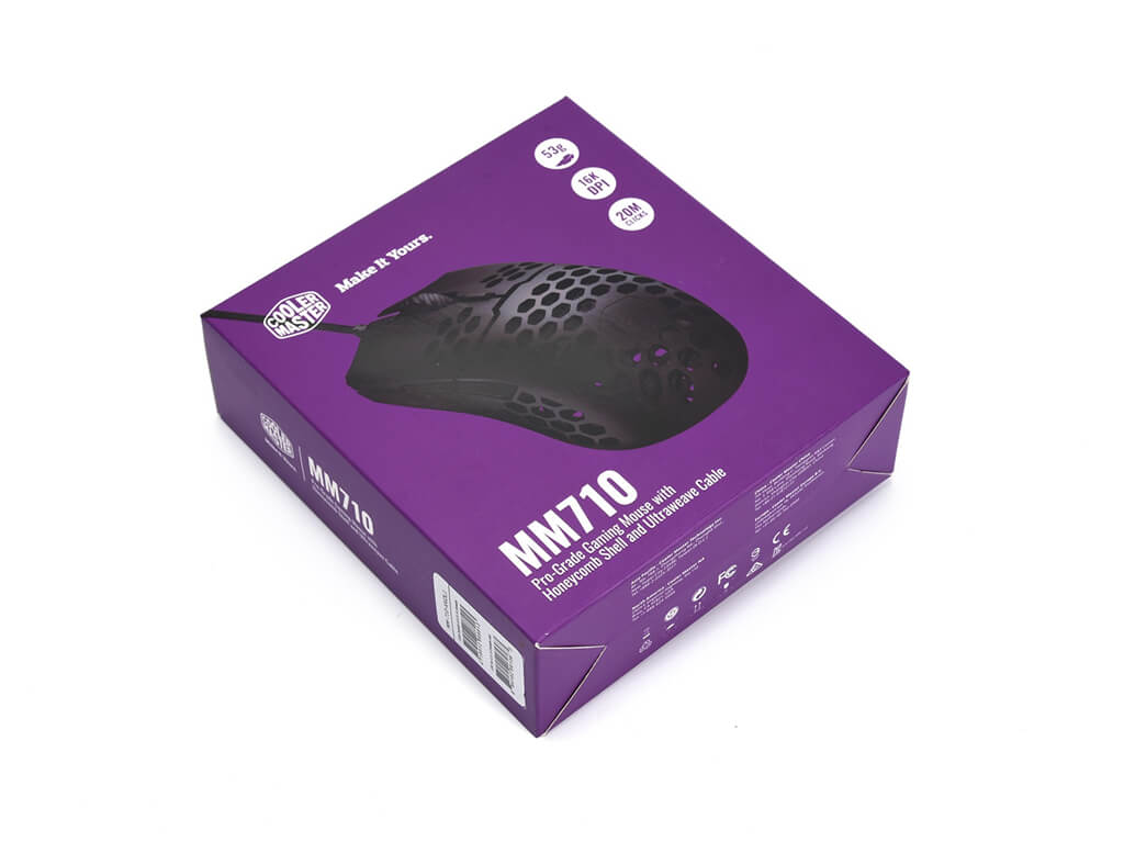 Cooler Master MM710 Packaging